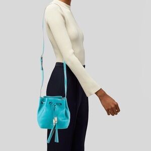 Kate Spade New York Tiny Cooper Bucket Bag, Turquoise